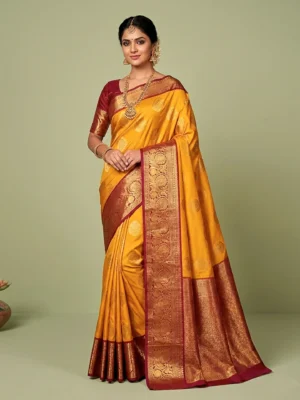 Mangala Deepam Pattu Saree